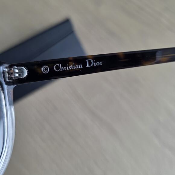 Christian Dior Sight1 Cat-Eye Sunglasses Havana Tortoise Brown Gradient main image 7